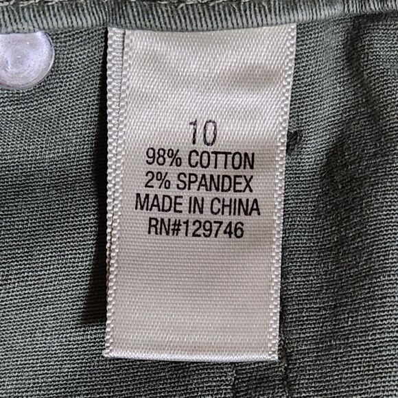 Bit & Bridle Green Pants – Women’s Size 10 – Cotton/Spandex – NWT - Picture 9 of 10